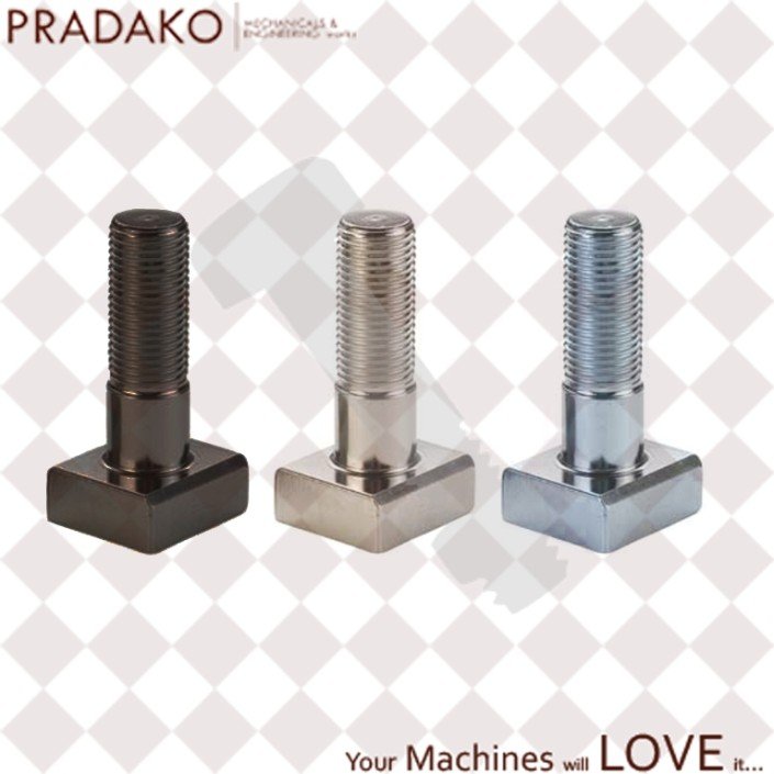 Square head T-bolts